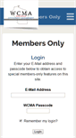 Mobile Screenshot of members.wcma-wi.org